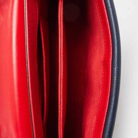 Louis Vuitton Rubis/Blue Monogram Leather Very Chain Bag - Picture 8 of 11